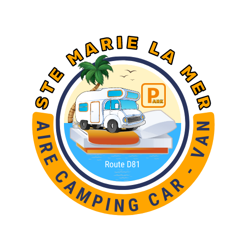 Logo Aire Camping-Car Sainte-Marie-la-Mer