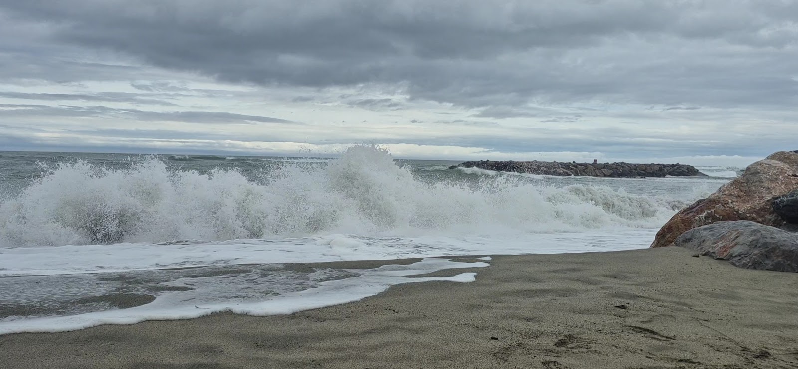 La mer M&eacute;diterran&eacute;e &agrave; Sainte-Marie-la-Mer