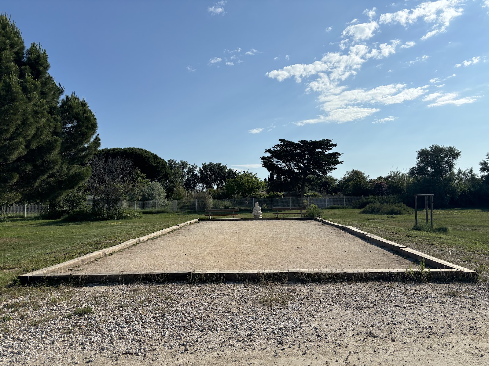 Terrain de p&eacute;tanque